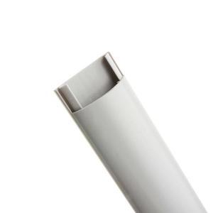 전선몰딩 선고급정리 바닥몰드 케이블 반달 회색 중 2입