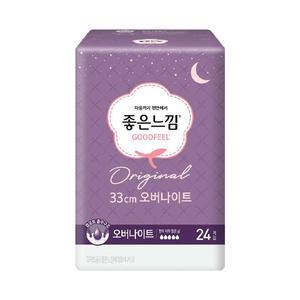좋은느낌 오리지널 오버나이트, 24매, 1개