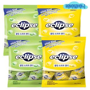 이클립스 쿨링소프트캔디 레몬민트미니(12입)180gx2봉+청포도미니(12입)180gx2봉