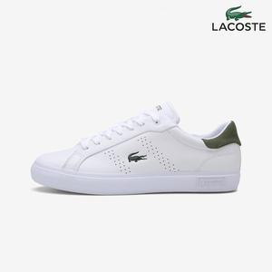 [라코스테]파워코트 2.0 남성 7-49SMA0082_WHT/KHK