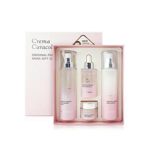 자민경 크레마카라콜 오리지날 프리미어 달팽이 4종 기프트 세트 (토너+로션+앰플+크림)