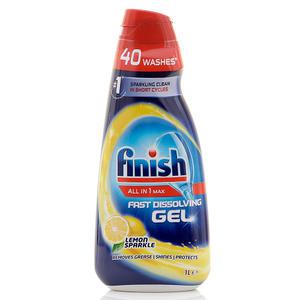 피니시 젤 레몬 1L 식기 세척기 전용세제 기름때제거 광택효과 식기보호