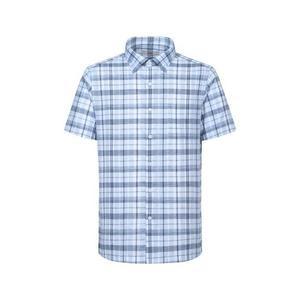 [닥스]린넨혼방 미디움체크 캐주얼 반팔셔츠_DLS1SHCS107B1