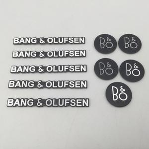 2pcs 5pcs 10pcs B & O BANG OLUFSEN 자동차 하이파이 스피커 오디오 스피커 배지 스테레오 엠블럼 스티커 데칼 스타일링 자동차 액세서리