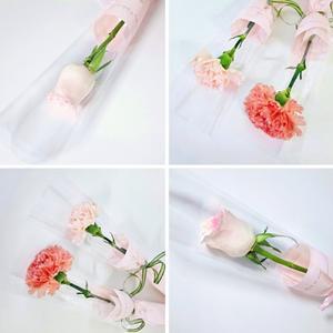 생화한송이 카네이션 장미 꽃 한송이 포장 생화택배 꽃배달싼곳 어버이날 선물