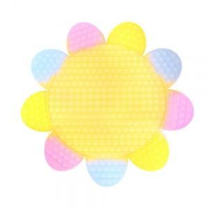 대형 야광 레인보우 50cm 해바라기 푸쉬팝 팝잇 뽁뽁