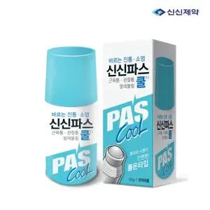 바르는 진통 소염 벌레물림 신신파스 쿨 연고  60g x 1개