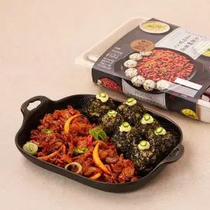 오돌뼈볶음&주먹밥세트 770g