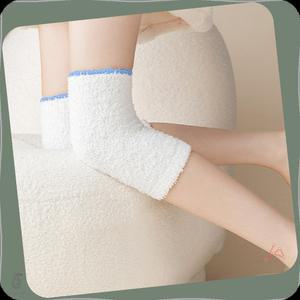 극세사 무릎 워머 보온 레그워머 등산·수면용 방한 필수품 무릎보온 발목보온대 극세사발토시