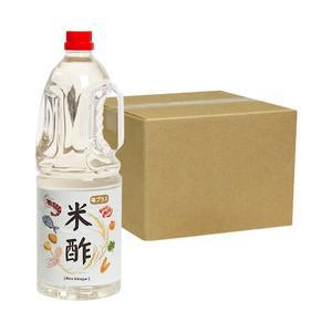 아지플러스 쌀식초 1.8L 6개  한 박스