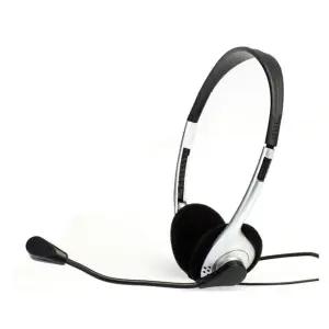 KARAS 넥밴드 유선 헤드셋 실버 초경량 인강 독서실 (WFHUO37)