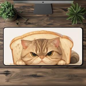 고품질 800x400 국내제조 방수 키보드 마우스 패드 마우스장패드 판촉물 기업 회사 인쇄 고양이 (WFHTU7C)