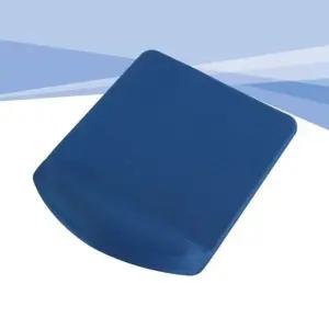 Coms 마우스 패드 손목보호형 사각형 파랑 (WFHRKZM)