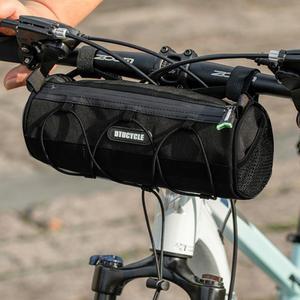 원통형 자전거가방 핸들바백 프론트파우치 미니벨로 전동킥보드 핸들가방 슬림 방수