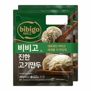 [신세계라이브쇼핑]비비고 수제진한고기만두400G2x3개