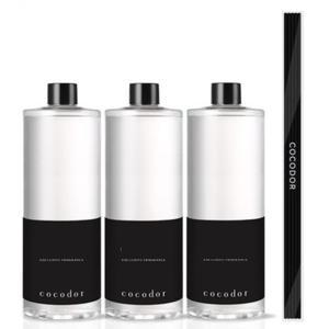 코코도르 디퓨저 리필 우디호텔 실내 향 500ml 3개 BNS
