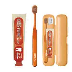 프리미엄 치약칫솔세트 양치 치과전문기업 오스템랩 불소치약 저자극 잇몸칫솔 휴대용 여행용