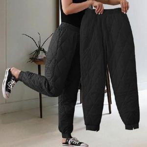 [JHQRMMKP_4B]겨울 여성 겨울골프바지 패딩 여성솜바지