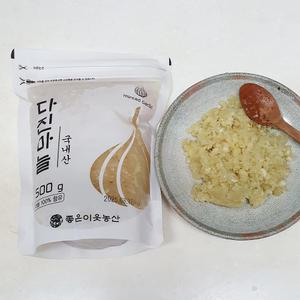 국내산 다진마늘 식자재 500g