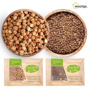 볶은 구운 크리스피 병아리콩 1kg 렌틸콩 흑미 검정쌀