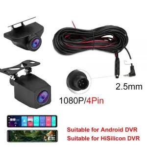 차량용 블랙박스 분리형 블박 후방 카메라 4Pin 자동차 후면보기 2.5mm 잭 후면 안 드 로이드 DVR 미러 대