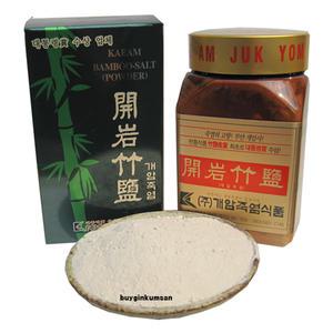 개암죽염분말 250g병/9회죽염분말/전북부안