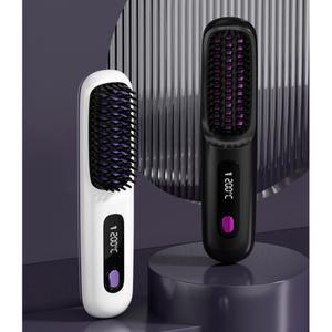무선 빗고데기 앞머리 고데기 뿌리볼륨 c컬 c타입충전 휴대용 여행용 미니 헤어스타일러