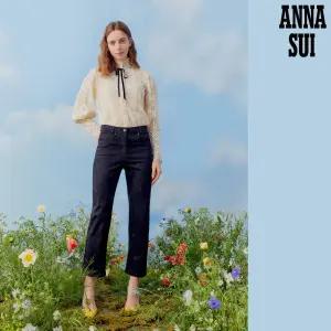 (ANNA SUI) 수이드림 코튼 자수 팬츠