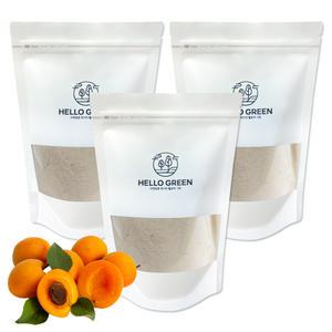 헬로우그린 행인 살구씨 가루 분말 300gx3(팩) 피부미용팩 워시오프팩 천연팩