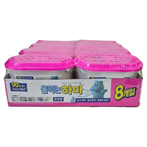 물먹는하마 옷장용 제습제 습기제거제 8입
