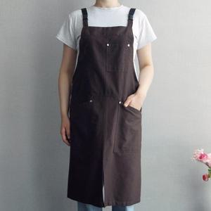 앞치마와가운 여름철 가벼운 얇은 버클형 트임 앞치마 AGHA10