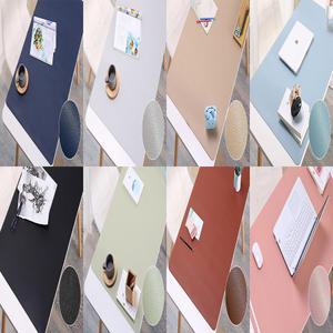 가죽 데스크 마우스 패드 60 x 30cm 사이즈 슬림하고 부드러운 미끄럼 방지 친환경 고품질 PU 가죽 소재 사용