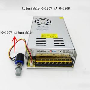 조정  DC 스위칭 전원 공급 장치 AC110V/220V ~ 0-120V 4A 0-480W 변압기