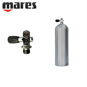 럭스퍼 스킨 스쿠버 다이빙 실린더 공기통 탱크 6큐빅 무광 아르곤 알곤 (써