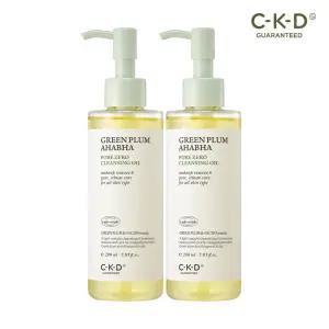 CKD 청매실 AHA BHA 요철제로 클렌징 오일 200ml 2개