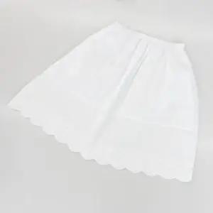 5부 7부 여름 아사면 레이스 롱 속치마 빅사이즈