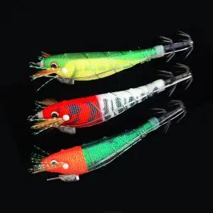 배스랜드 BKK 미니 삼봉 에기 Jr 한치 갑오징어 쭈꾸미 생미끼