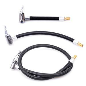 오토바이 바이크 자전거 타이어 팽창기 호스 빠른 연결 노즐 MTB 팽창식 공기 주입기 펌프 휴대용 에어 확장 튜브 어댑터