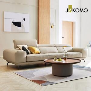 [자코모][~22%쿠폰할인+8%카드할인]르마스Ⅰ 4인 기능성 슈렁큰 천연면피 소가죽 소파