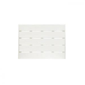 펄화이트 욕실발판(평) K-0323 앞막힘 흰색 변기발판 논슬립 플라스틱 욕조 욕실