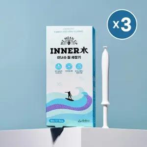 위민업 이너수 Y존케어 질세정기 8개입X3박스24개입 질내 삽입형 의료기기