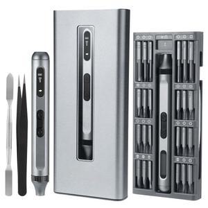 정밀 드라이버 세트 마그네틱 휴대폰 48개 노트북 전동 52 IN 수리용 무선 비트