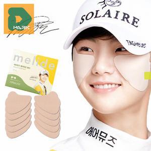 골프나비패치 5쌍 자외선차단 쿨링 스탠다드형 운전 멜라이드 낚시 아이 등산 얼굴용 캐디 썬패치 와이드형