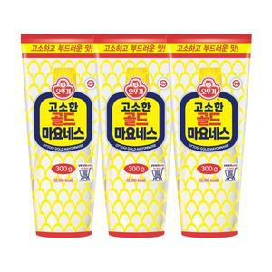 오뚜기 고소한 골드 마요네즈 300g 3개