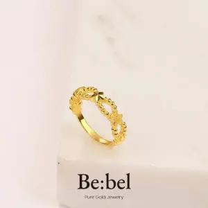 순금반지 3.75g(1돈 한돈) 24k 여자 쫑쫑별 비벨