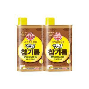 오뚜기 옛날 참기름 450ml 2개