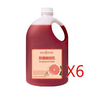 서울팩토리 자몽에이드 1.5L x 6개