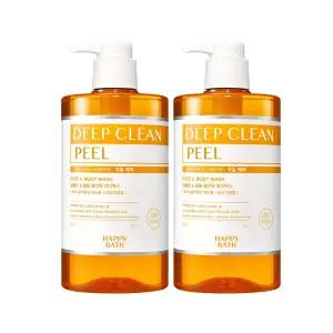 해피바스 딥클린 아하바하 각질케어 바디워시 900g, 2개