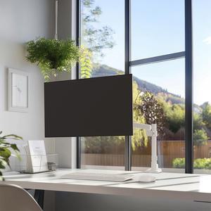 카멜마운트 폴타입 이지밸런스 싱글 모니터 거치대 모니터암 스탠드 MSS2P