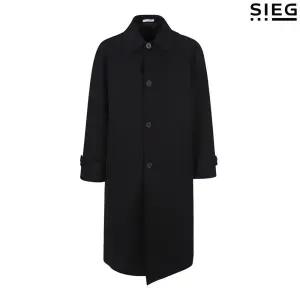[롯데백화점]지이크 [단독특가] 25FW 프리미엄 특별전 블랙 트렌치코트 PFN7301BKDN